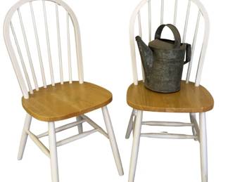 Solid Wood Windsor Spindle Dining Chairs