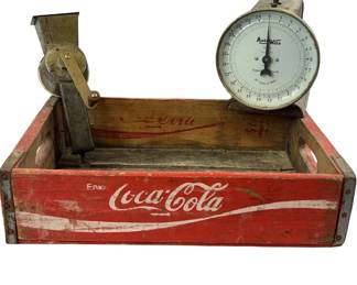 Coca Cola Coke Crate Merchant Scale