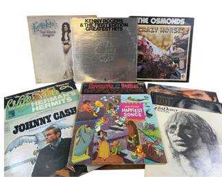 Vinyl Record Albums: Johnny Cash Osmonds