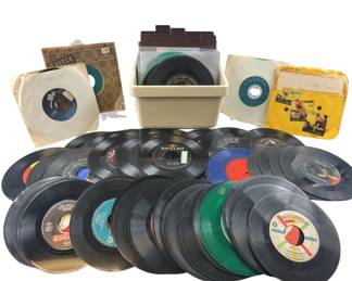 45 RPM Jukebox Records Beatles Elvis
