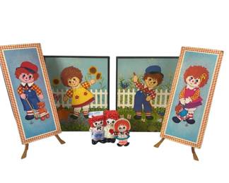 Raggedy Ann and Andy Nursery Decor