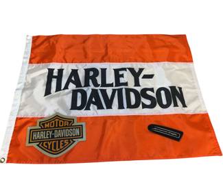 Harley Davidson Flag Badges Screamin
