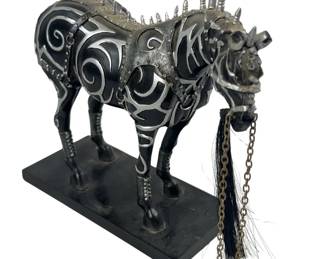 Hallmark Painted Ponies Willing Armored