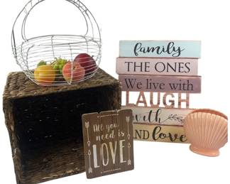 Wire Basket, Fruit, Decor & More