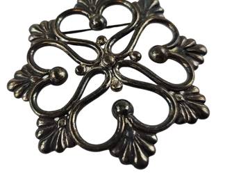 840 TAXCO 3" Large Brooch Pin