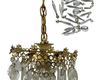 Vintage Hollywood Regency Chandelier