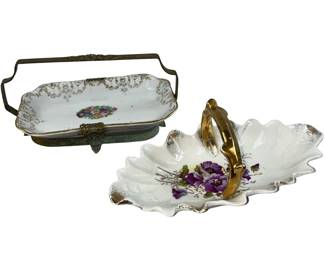 Handled Dishes Porcelain WC 