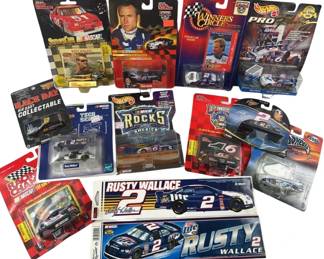 NASCAR Diecast Cars Bumper Stickers Hot Wheels