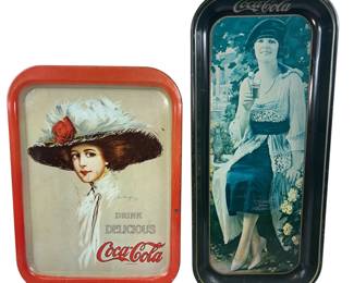 422 Coca-Cola Coke Vintage Trays