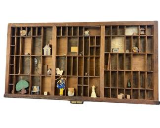 Printers Drawer + Knick Knacks