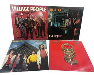 980s Vinyl Albums Toto Air Supply REO
