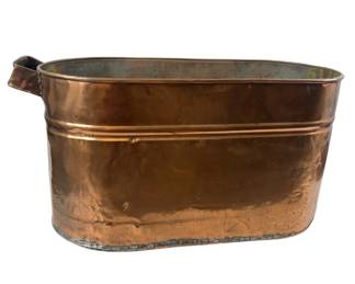 Antique Copper Boiler