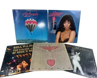 1980s Vinyl Albums Air Supply Steve Martin