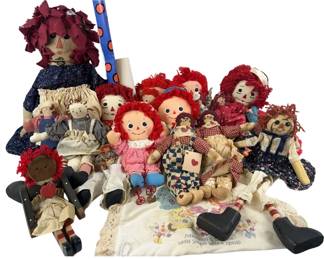 Raggedy Ann and Andy Nursery Decor
