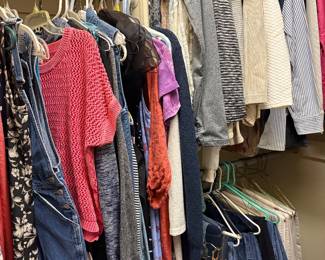 Misses size medium clothes