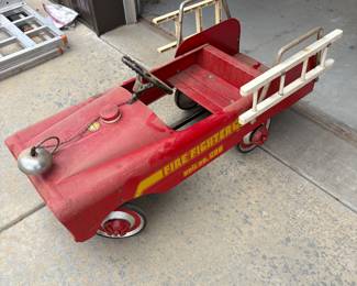 Vintage pedal car
