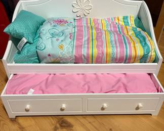 American Girl trundle bed