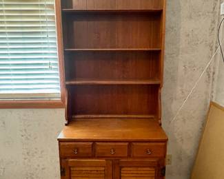 Cabinet with Hutch top