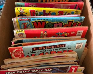 Vintage comic books