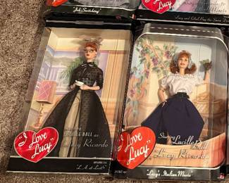 I Love Lucy Barbies