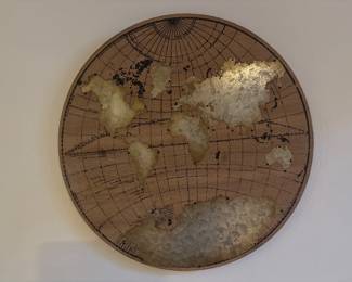 Map hanging