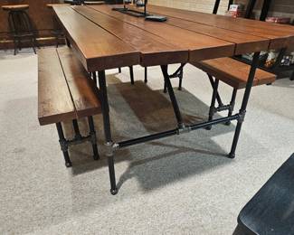Custom Made Vintage Industrial Table