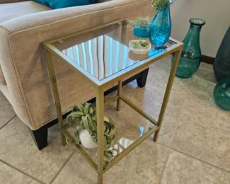 Gold Glass table