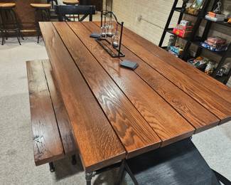Custom Made Vintage Industrial Table