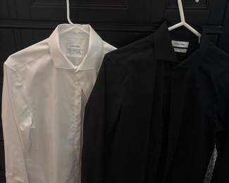 New Calvin Klein Dres Shirts 32/33 Med