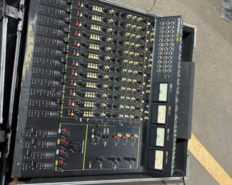 sound mixing board