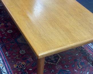 Oak coffee table