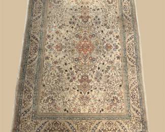 Vintage-inspired rug with a beautifully distressed appearance and intricate traditional motifs. A timeless design full of warmth and character.