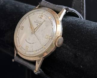Vintage Elgin Shockmaster Ref. 6816 34mm 10K Gold Filled Automatic Watch, Cal. 643, Serial #U202841