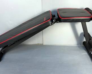 Yoleo Adjustable Angle Weight Bench, 40lb and 10lb Kettlebells, 15lb Dumbell Pair, And Anti Fatigue Balance Board