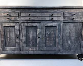 Art Deco Style Rolling Bar Table From International Furniture Direct, Model No. I-KSL-E002 