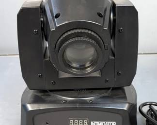 Chauvet DJ Intimidator Spot 110 Moving Head L8"ight, Model INTIMIDATORSPOT110, Includes Power Cord, Approx 10" x 7" x 6", Powers On