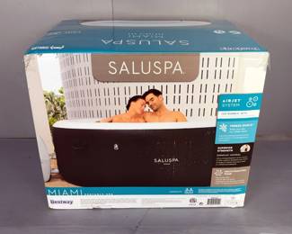 Bestway Saluspa Miami Portable Spa, 71" x 26" Inflated Size, New In Box