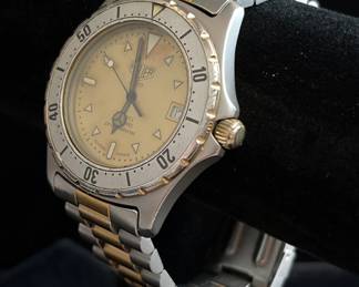 Vintage Heuer 2000 Ref. 974.006 40mm Steel Quartz Men's Dive Watch, With Original Box, Papers, And Extra Links