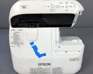 Epson BrightLink 585Wi Ultra-Short-Throw Interactive Projector, Model H602A, Includes Remote Control, No Power CordAnd Mounting Unit And LightForm LFC Mapping Device With Mounting Hardware