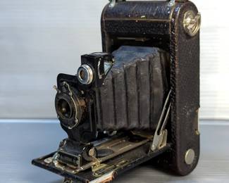 Vintage No. 1 Kodak Junior Autographic Film Folding Camera