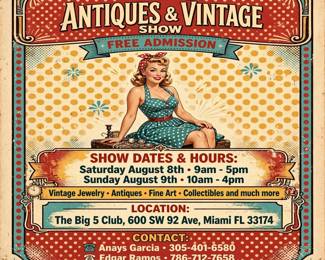 Antique & Collectibles Show at The Big 5!