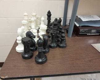Large chess set