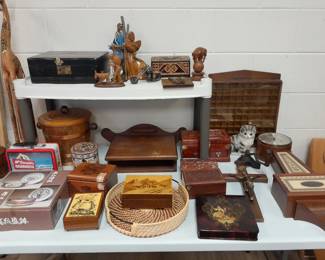 Wood boxes