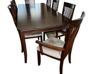 006 Contemporary 9 Piece Dining Set