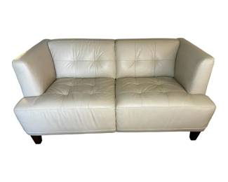 001 Chateau dAx Alessia Leather Loveseat