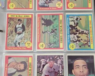 Early 60s Baseball Cards