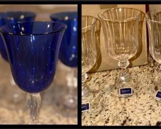 118  Mikasa French Country Crystal Goblets and Glassware by Cristal D Arques  Durand
