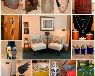 1 High End Art, Jewelry, MCM Collectibles, Artwork  Decor Auction 