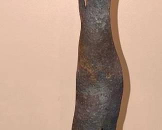 182  Modern Art Brutalist Iron Figure Sculpture