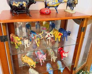 Painted cow collection 
